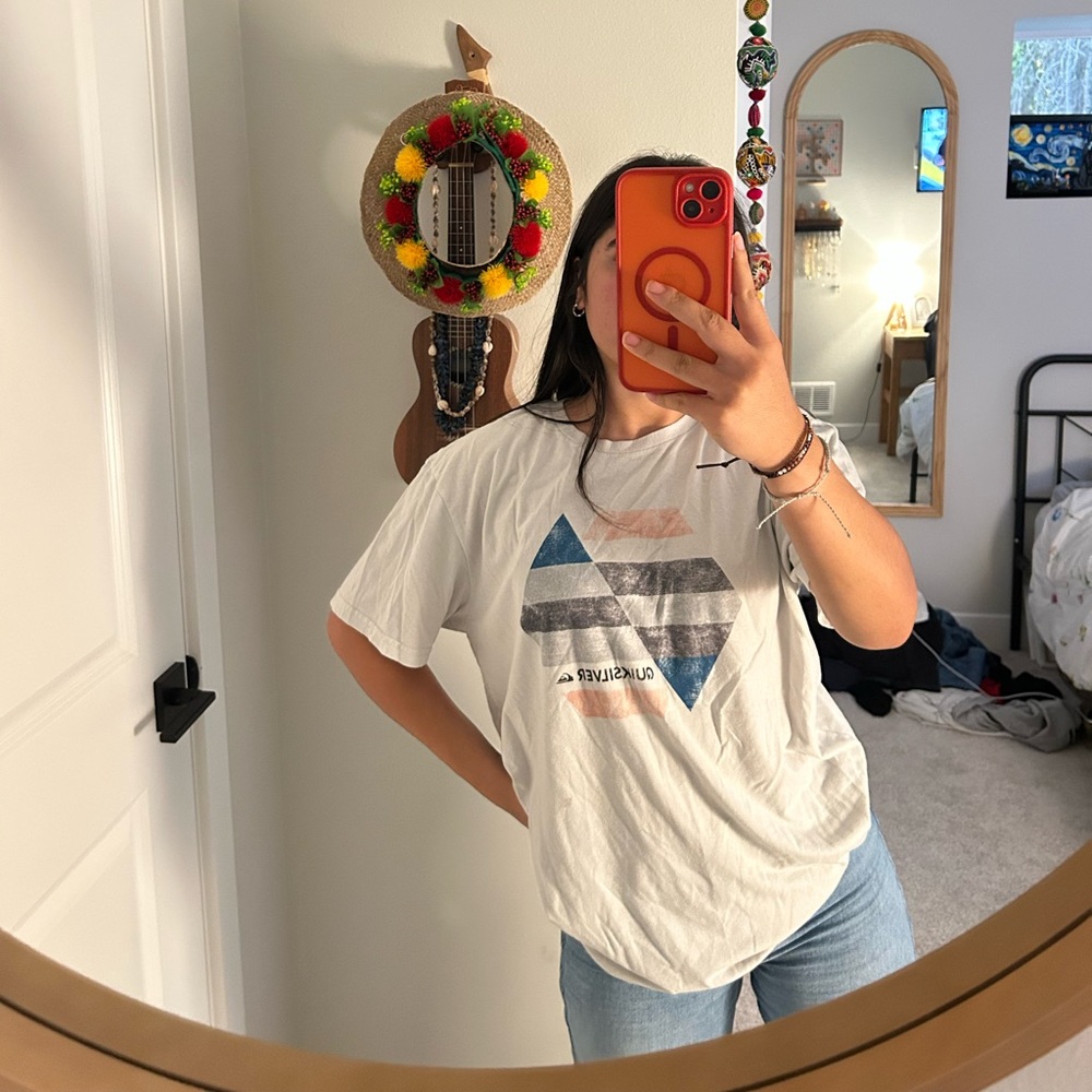 Quiksilver Cream Premium Fit Tee